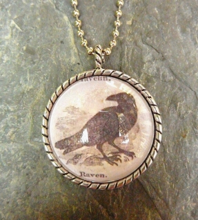 raven necklace