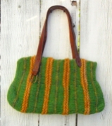 Felted Tote Bag